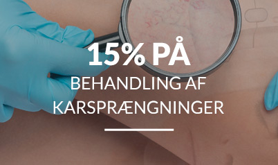 Karsprængninger 15%
